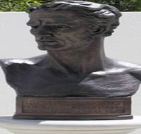 Adam Lindsay Gordon Bronze Bust - Tourism Guide