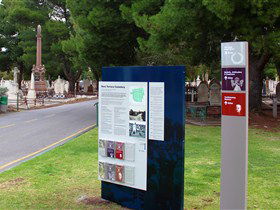 Heritage Highlights Interpretive Trail - West Terrace Cemetery - Tourism Guide 1