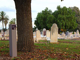 Beliefs Attitudes And Customs Interpretive Trail - West Terrace Cemetery - Tourism Guide 1