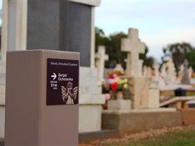 Beliefs Attitudes And Customs Interpretive Trail - West Terrace Cemetery - Tourism Guide 2