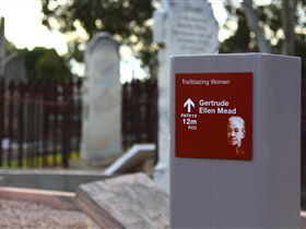 Trailblazing Women Interpretive Trail At West Terrace Cemetery - Tourism Guide 1