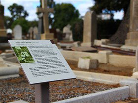 Stories Of The Everyday Interpretive Trail - West Terrace Cemetery - Tourism Guide 1