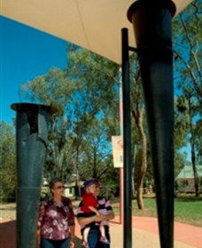 Charleville - Steiger Vortex Rainmaking Guns - Tourism Guide 1