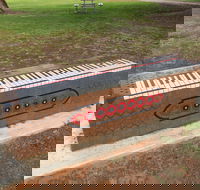 Piano Park Bench Moonta - Tourism Guide