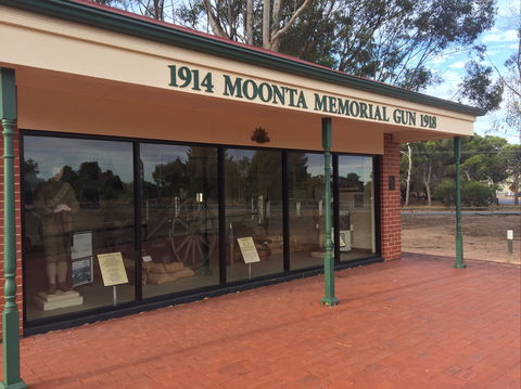 Moonta Memorial Gun 1914-1918 - Tourism Guide 0
