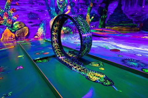 Glowing Rooms 3D Mini Golf - Cruises Travel 2