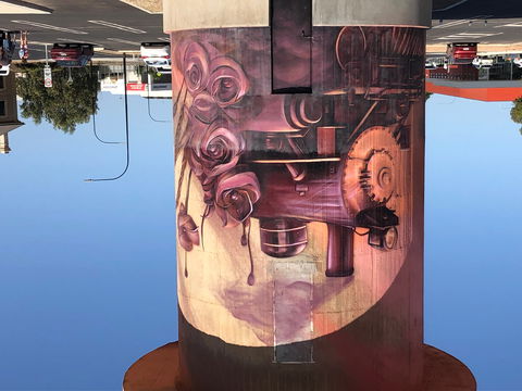 Kadina Water Tower Mural - Tourism Guide 2