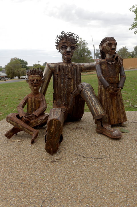 Lyrics, Landscapes And Lintels - Leeton Public Art Trail - Tourism Guide 0