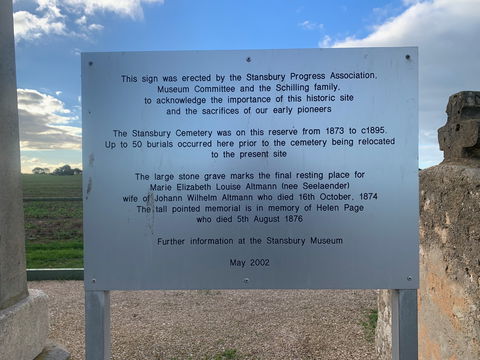 Stansbury Historic Cemetery - Tourism Guide 2