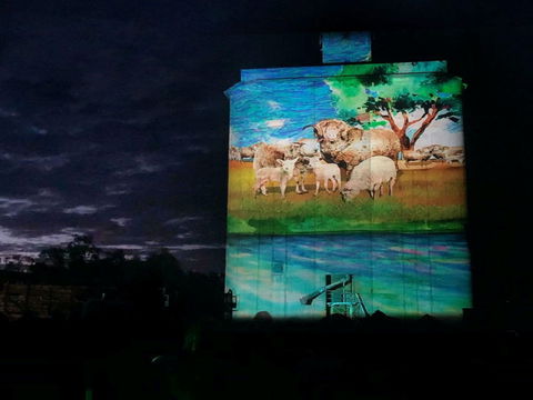 Quorn Silo Light Show - Tourism Guide 0