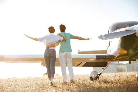 Romance Aircraft Flight + Scenic Tour + 3 Course Lunch + Beer Tasting + Hamper - Tourism Guide 0