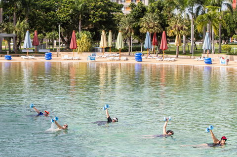 Aqua Fitness In The Wave Lagoon - Tourism Guide 0