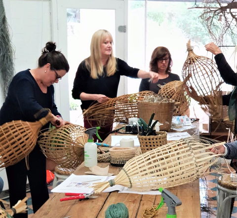 Fish Trap Lampshade Weaving - Travel Agents 0