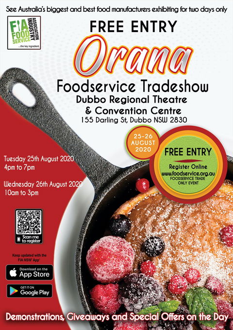 Orana Foodservice Tradeshow - Tourism Guide 0