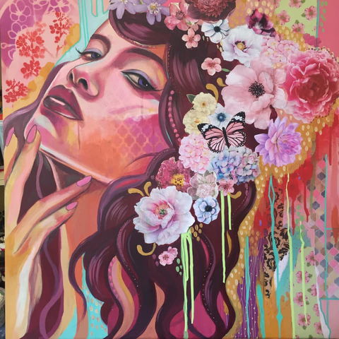 Mixed Media Art Class - Travel Agents 0