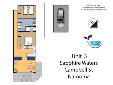 Sapphire Waters Unit 3 - Cruises Travel 4
