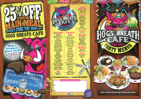 Hog’s Breath Cafe - Travel Agents 0