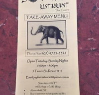 Joy Thai Restaurant - Travel Agents