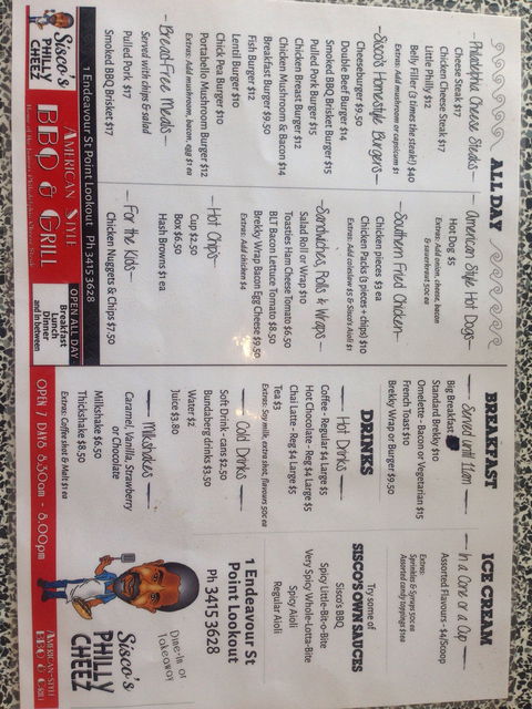 Sisco's Philly Cheez - Travel Agents 2