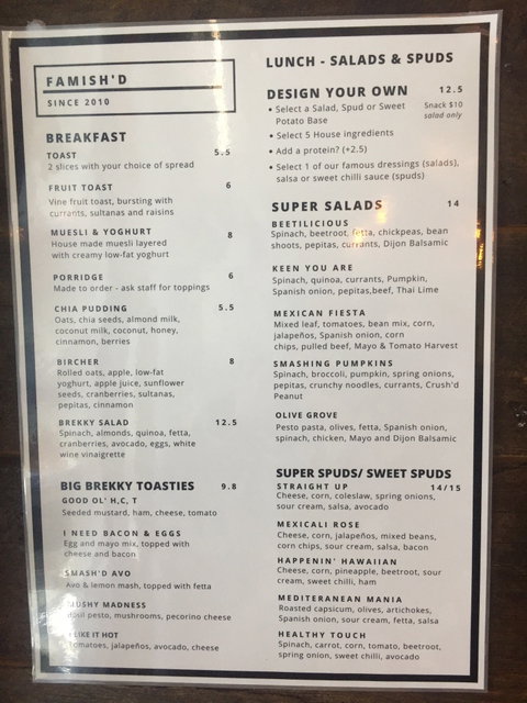 FAMISH'D - Salads & Stuff - Tourism Guide 6