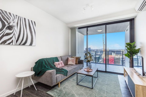 KOZYGURU SOUTH BRISBANE FUNKY 1 BED APT FREE PARKING QSB027-1810 - Tourism Guide 0