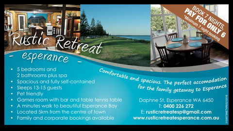 Rustic Retreat Esperance - Tourism Guide 33