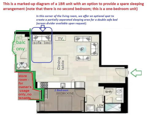 Amazing 1 Bedroom Apt With Large Living & Extra Sleeping Space -up To 5 Ppl Plus Gym Jacuzzi Spa Pool Sauna And Garden With BBQ - Tourism Guide 4