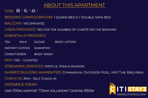 Perfectly Located Modern Apartment - Canberra CBD - Cruises Travel 2
