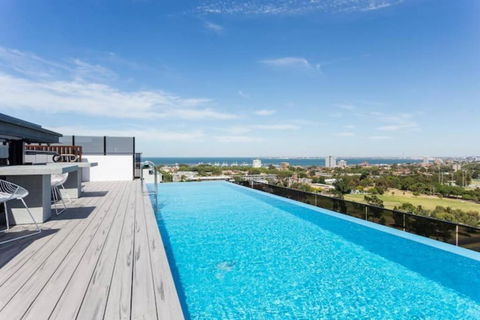 Rooftop Infinity Pool - St Kilda Luxury - Tourism Guide 0