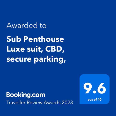 Sub Penthouse Luxe Suit, CBD, Secure Parking, - Tourism Guide 1