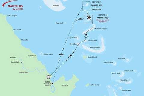 Great Barrier Reef Scenic Helicopter Tour And Cruise From Cairns - Cruises Travel 4