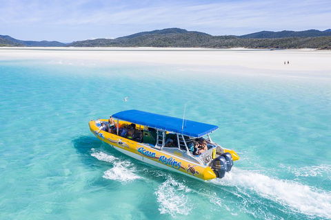 Great Barrier Reef Scenic Flight And Ocean Rafting Whitehaven Beach Day Trip - Travel Search 5